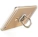 Ring for Phone, WizGear Universal Ring Holder Grip with Stand Holder for Any Smartphones and Device with 2 Base Mounts (Silver)