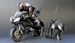 1:5 Scale Electric Falchion Motorcycle (Color May Vary)