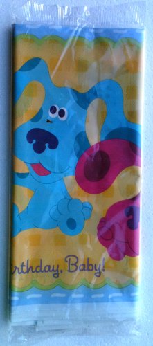 Nick Jr. BLUES CLUES Party Decoration HAPPY 1st BIRTHDAY, BABY! Table Cover