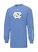 North Carolina Tarheels Nike Logo Light Blue Long Sleeve Tee