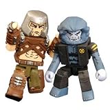 Marvel Minimates series 14 JUGGERNAUT & BEAST mini-Figures X-Men Movie