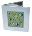 Green Gem Leaf Double Mirror Compact