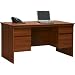 Ameriwood Expert Plum Executive Desk