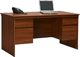 Ameriwood Expert Plum Executive Desk
