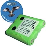 HQRP Rechargeable Battery Pack compatible with Cobra PR240, PR245, PR250-WX-C, PR255-VP, PR260-WX Two-Way Radio plus Coaster