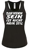 ZUFRIEDEN SEIN IST NICHT MEIN STIL 458(TT-F-SW) Gr. S