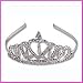 Rhinestone Princess Tiara with Pearls
