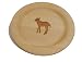 J.K. Adams Farmhouse Solid Maple Farm Animal Plate, Lamb
