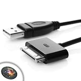 3.5 Foot Long USB Charging and Data Sync Cable for All Generations of Apple iPod , iPhone , and iPad **Includes Mouse Pad**