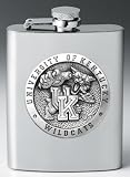 Kentucky Wildcats 8 oz Stainless Steel Flask - NCAA College Athletics