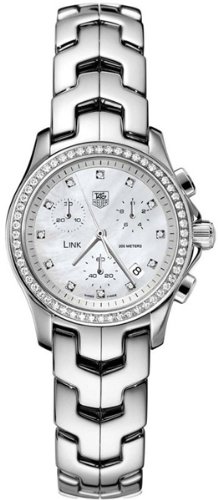 TAG Heuer Women's CJF1314.BA0580 Diamond Chronograph Watch
