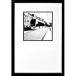 Around Town D Framed Art - 16x20"