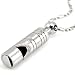 Guardian's Love Stainless Steel Whistle Small Pendant Necklace