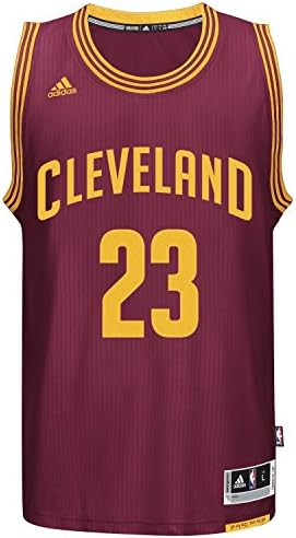 Mens Lebron 2016 New James 2016 Swingman Jersey Red Large