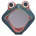 All Natural Handmade Mirror - Frog Face Design All Natural Handmade Mirror - Frog Face Design