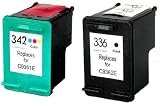 Produkt-Bild: Druckerpatronen kompatibel f&uuml;r HP 342 + 336 color und black