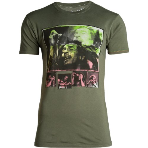 Billabong Mens Bob Marley SpotLight Shirt Green