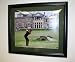 Tiger Woods Golf Framed 16x20 Photograph Picture Great British Open Photo Castle