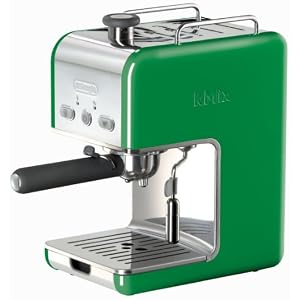 Green DeLonghi Kmix 15 Bars Pump Espresso Maker