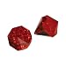 Acrylic Diamond Shapes - Red
