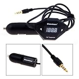 Excelvan F27 Fm Wireless Radio Adapter Transmitter with Automobile Car Charger for Smartphone and Mp3 Mp4