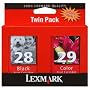 Lexmark Combo Pack #28 + #29 - Print Cartridge (86868F) Category: Inkjet Printer Cartridges