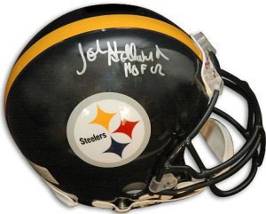 John Stallworth Signed Steelers Full Size Replica Helmet - HOF 02