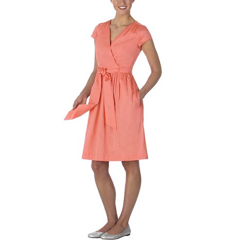 Isaac Mizrahi for Target® Wrap Dress - Shell Pink