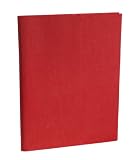 Semikolon A4/Letter Size Linen Presentation Folder, Red (62904)