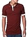 Ohoo Mens Slim Fit Short Sleeve Plain Polo Shirt in Pure Cotton