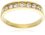 18ct Yellow Gold Amr42970 Ladies 050ct Diamond Band Ring Size P