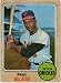 Paul Blair Baltimore Orioles 1968 Topps #135 Baseball Card