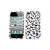 Protector Cover Case - Colorful Leopard for Apple iPhone 4 (AT&T) / iPhone 4 (Verizon) Phone