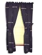 GeorgetownPrinted Curtain Panels - Georgetown Hoyas