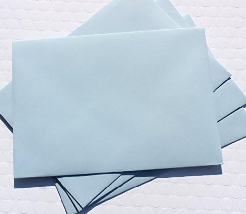 A7 Blue Envelope Set of 25 Euro Flap