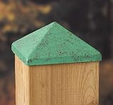 4x4 Real Patina Post Point [CAPITOL CITY LUMBER]