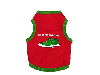 Kyjen "I'm on the Naughty List" Dog / Cat Sassy Tee