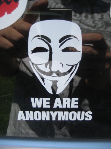 Huge save onmasks guy fawkes We are Anonymous Vinyl decal sticker Guy Fawkes V mask
