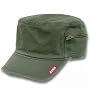 Vintage Military French Brim Hats Angle w/ pocket (More colors Available)