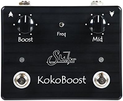 Suhr KoKo Boost Pedal Bundle w/ free 4 Items: StageTrix Setting Saver Pen, StageTrix Pedal Fastener, 2x Hosa Patch Cables