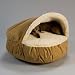 Luxury Cozy Cave Pet Bed Size: Small, Fabric: Peat Luxury Cozy Cave Pet Bed Size: Small, Fabric: Peat