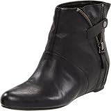 Nine West Women's Grates Ankle Boot,Black Leather,8 M US