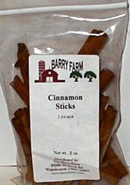 Cinnamon Sticks, 2 oz. by Barry Farm