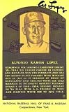 Al Lopez Autograph / Signed Baseball HOF Plaque