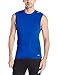 adidas Performance Men's Techfit Base Layer Sleeveless Tee, Large, Collegiate Royal