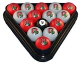 Billiard Pool Ball Set NCAA Team - Ohio State
