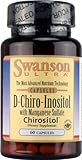 Swanson Ultra D-Chiro Inositol with Manganese Sulfate Chirositol (60 Capsules)