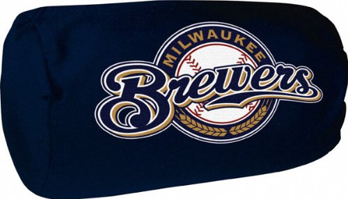 Milwaukee Brewers Beaded Bolster Pillow