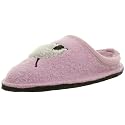 Haflinger Sheep Applique Boiled Wool Indoor Slipper