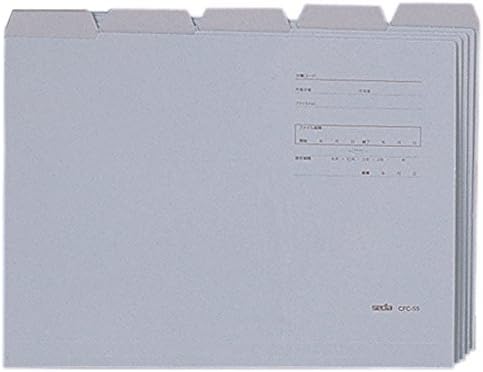 Five budgerigar color folder A4 gray (japan import)